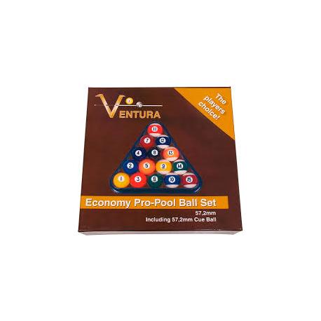Ventura Poolbälle Economy Pro 57,2mm 