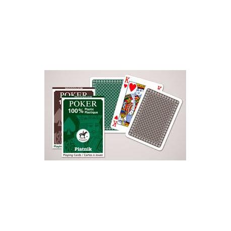 Pokerkarten 100 % Plastik