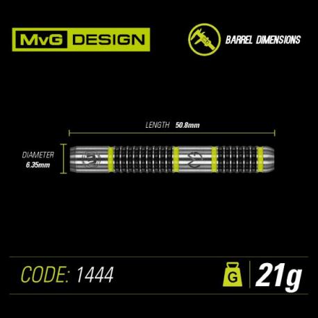 Aspire, Michael van Gerwen 21g, 22g, 23g, 24g, 25g, 26g