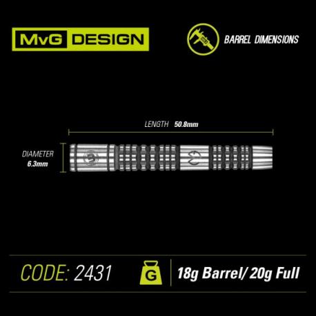 Absolute Michael van Gerwen 22g, 23g, 24g