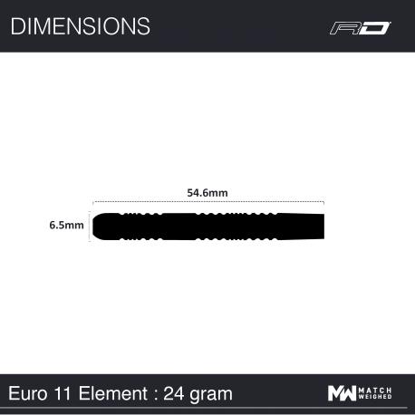 Euro 11 Element Peter Wright 24g