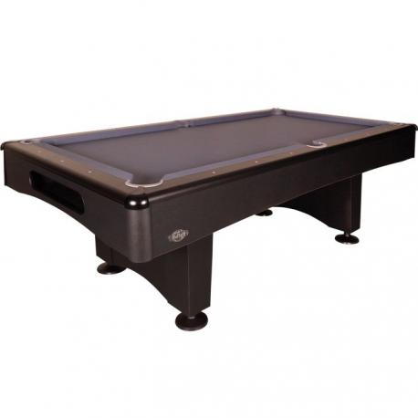 Pooltisch Elli 7ft, 8ft, 9ft schwarz, braun, mattschwarz