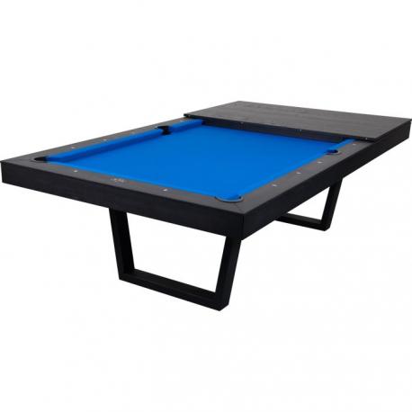 Pooltisch H inkl. Abdeckplatte 7ft, 8ft schwarz oder grau