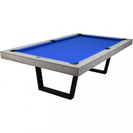 Pooltisch H inkl. Abdeckplatte 7ft, 8ft schwarz oder grau