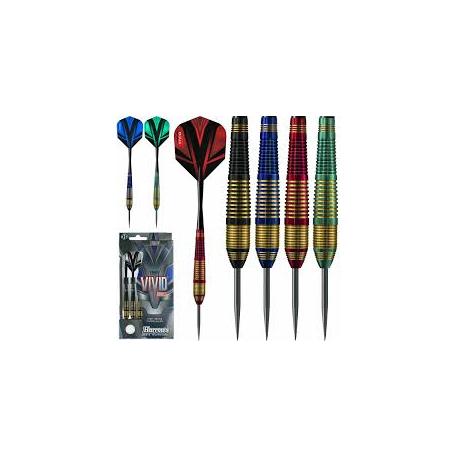 Vivid rot, schwarz, blau 21g, 22g, 23g, 24g. 25g