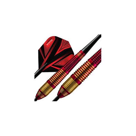 Vivid rot, schwarz, blau 21g, 22g, 23g, 24g. 25g