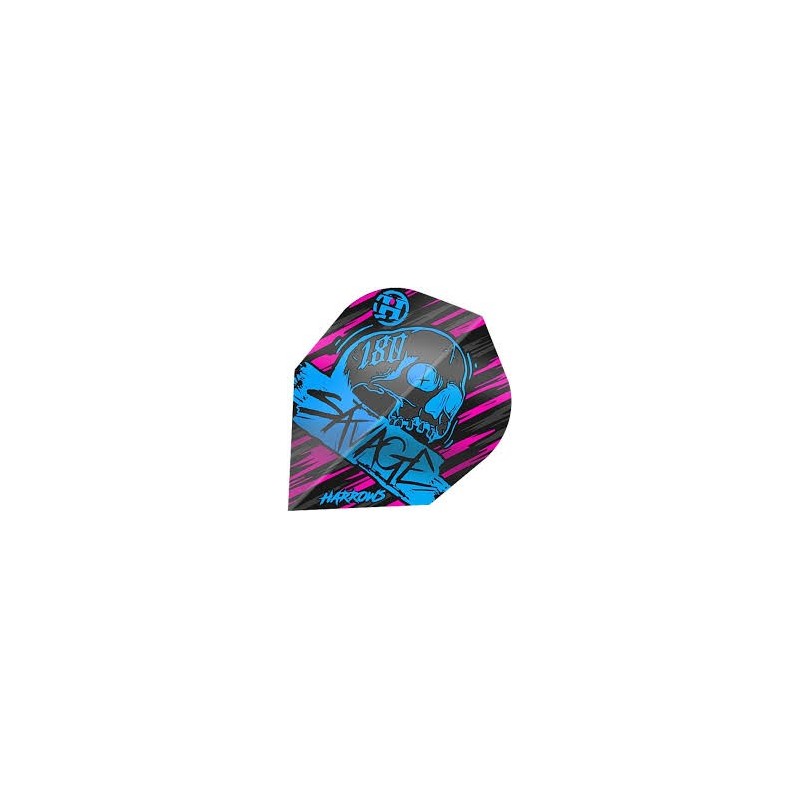 Savage, pink, rot, blau, grün