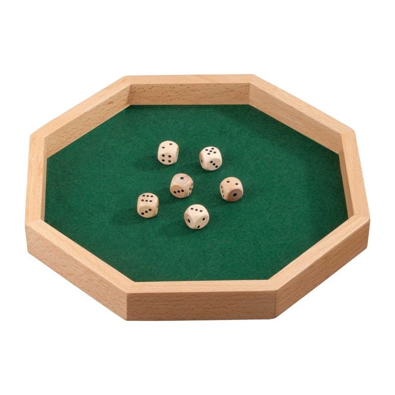 Pokertasse Buchenholz