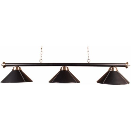 3-Flammige Billardlampe matt/glänzend verschiedene Farben