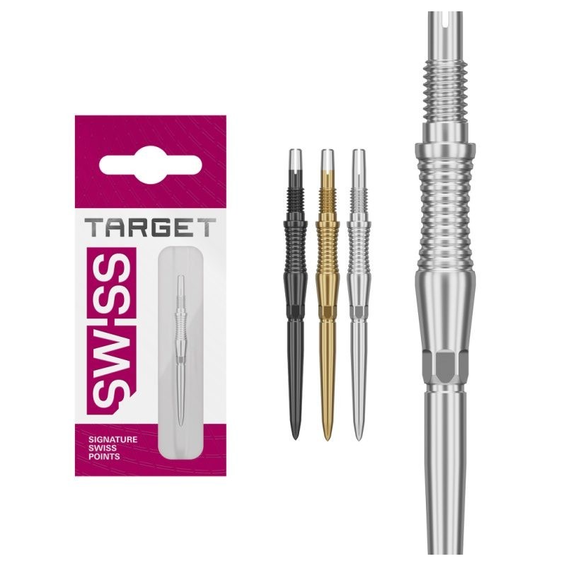 Swiss Point RST black 35mm, gold 42mm