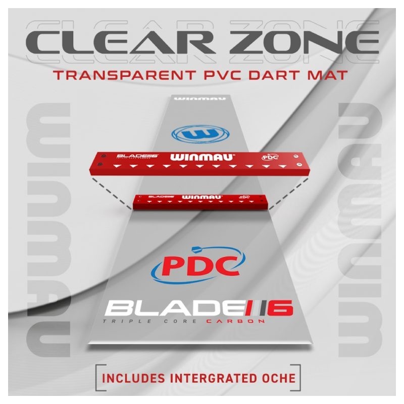 Winmau clearzone PVC Matte