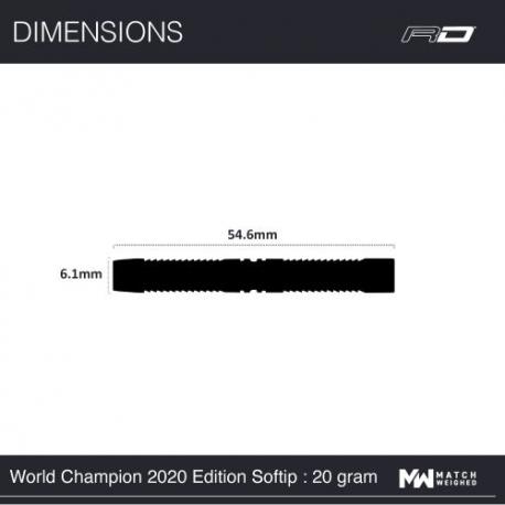 Peter Wright World Champion 22g